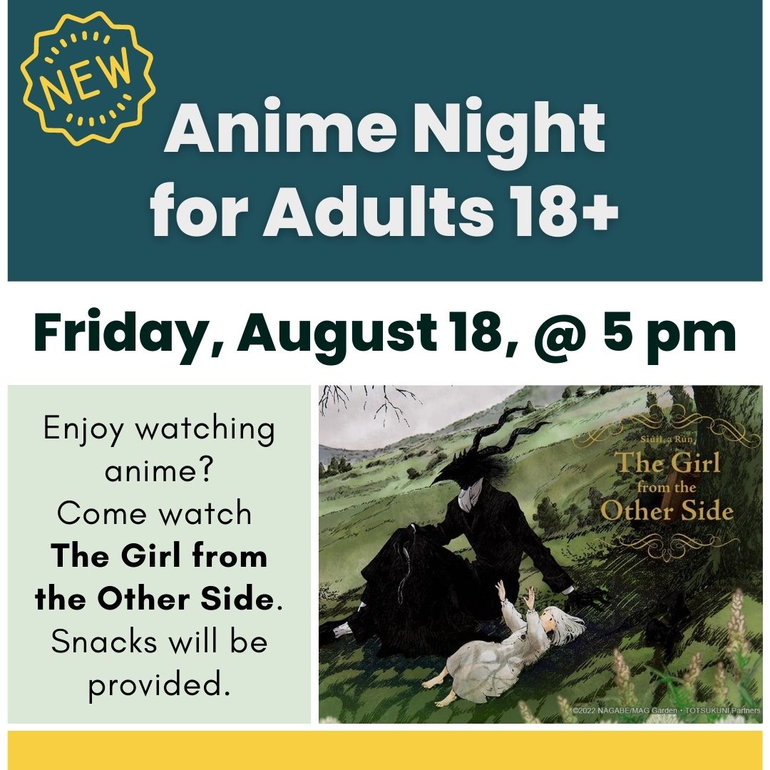 Anime Club Online  Oregon Public Library