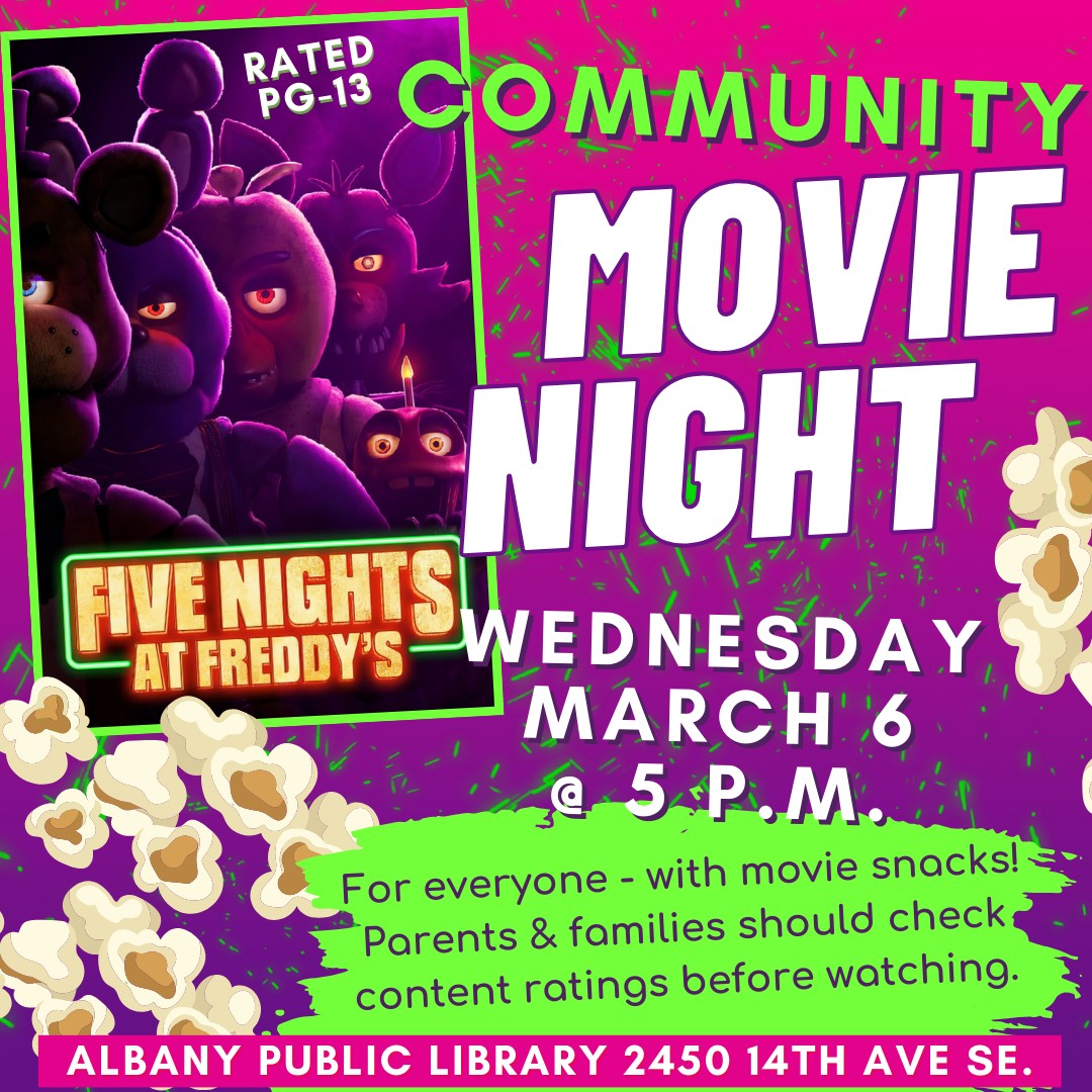 movie night - Albany Public Library